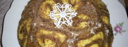 торт рождественская бомба. Шаг 14