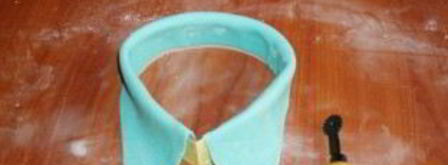 торт рубашка с галстуком. Шаг 12