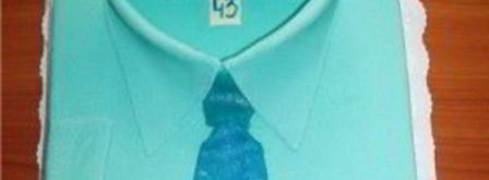 торт рубашка с галстуком. Шаг 14