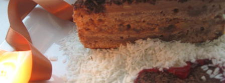 торт шоколадное сердце. Шаг 7