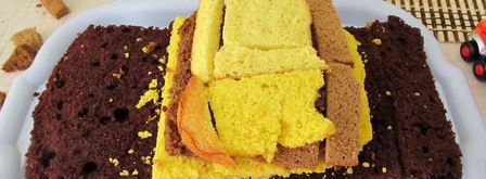 торт тачка. Шаг 15