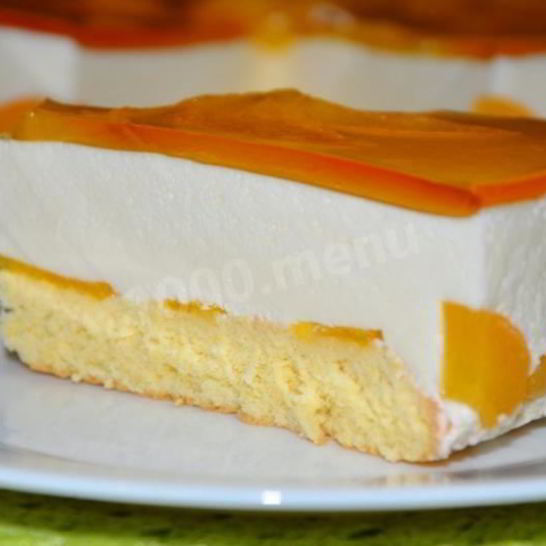 Рецепт творожно сливочный торт