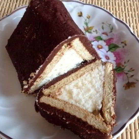 Рецепт творожного торта домик без выпечки