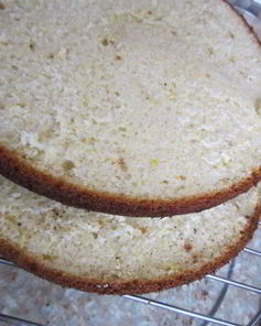 Ванильный шифоновый бисквит