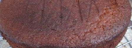 ванильный шифоновый бисквит. Шаг 10