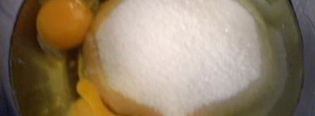 яблочный торт с карамельным баварским муссом. Шаг 2