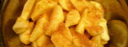 яблочный торт с карамельным баварским муссом. Шаг 19