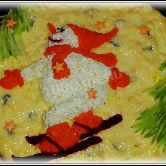 Рецепт закусочного торта снежные виражи