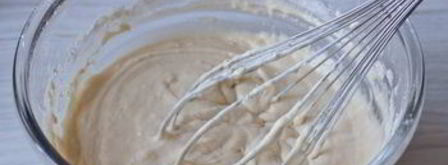 черничные вафли на сметане. Шаг 4