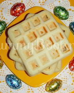 Хрустящие масляные вафли