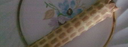 хрустящие вафельные трубочки. Шаг 8