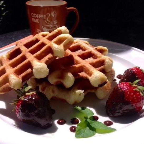 Рецепт льежских вафель