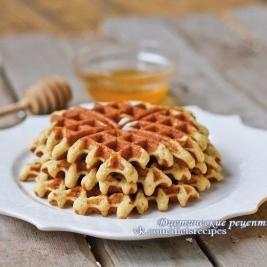 Рецепт овсяных вафель