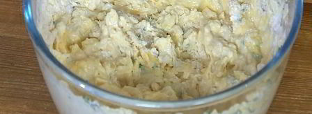 сырные вафли с творогом и карамелизированными помидорами. Шаг 3