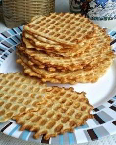 Сырные вафли