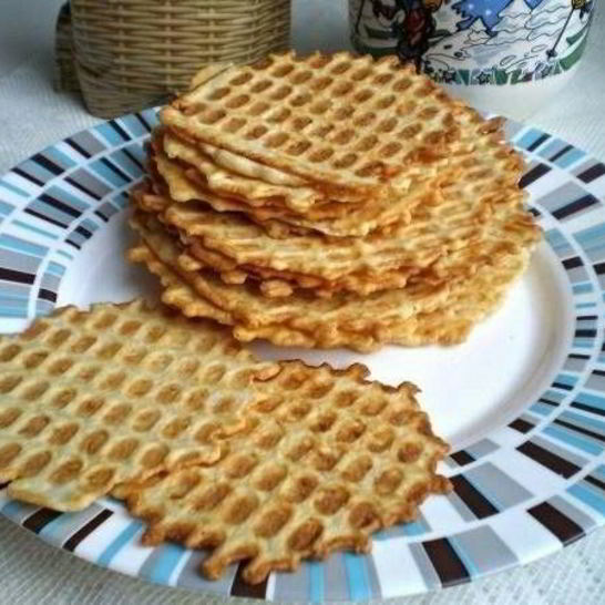 Рецепт сырных вафель