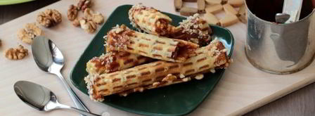 трубочки со сгущенкой. Шаг 9