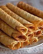 Вафельные трубочки без вафельницы