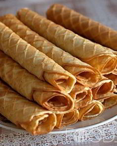 Вафельные трубочки без вафельницы