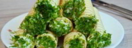 вафельные трубочки с начинкой. Шаг 7