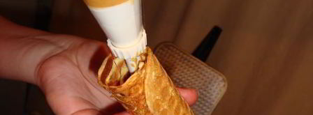 вафельные трубочки. Шаг 16