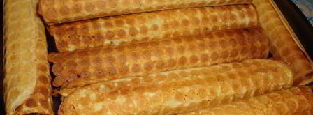 вафельные трубочки. Шаг 9