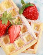 Вафли на кефире