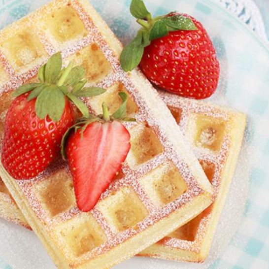 Рецепт вафель на кефире