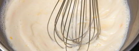 вафли с беконом, творогом и медом. Шаг 3