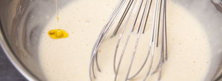 вафли с беконом, творогом и медом. Шаг 5