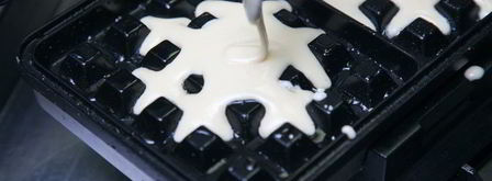 вафли с беконом, творогом и медом. Шаг 6