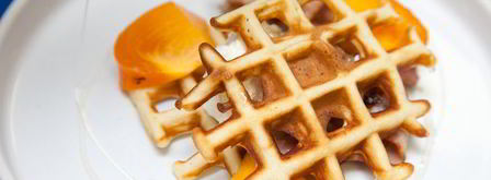 вафли с беконом, творогом и медом. Шаг 9