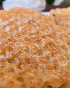 Вафли с фаршем — ленивые беляши