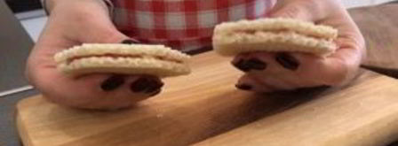 вафли с фаршем — ленивые беляши. Шаг 5