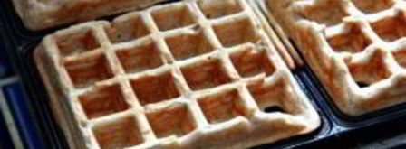 вафли с яблоками и орехами. Шаг 5