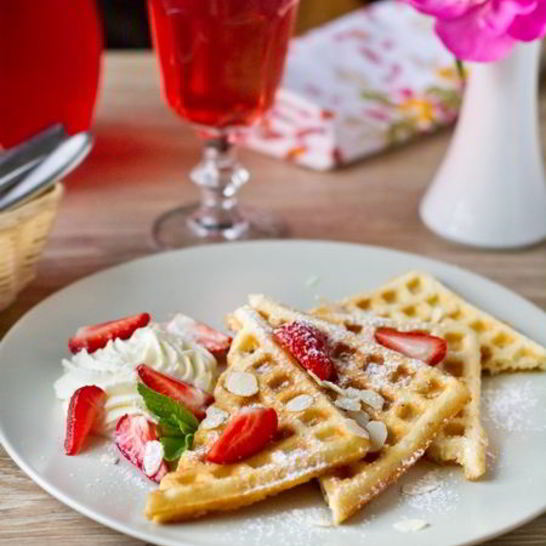 Рецепт вафель с жемчужным сахаром