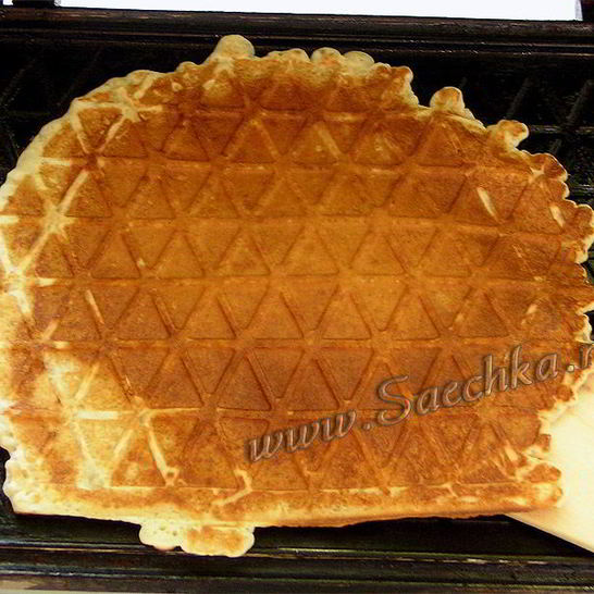 Рецепт вафель в вафельнице