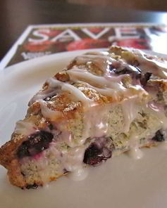 Выпечка с черникой