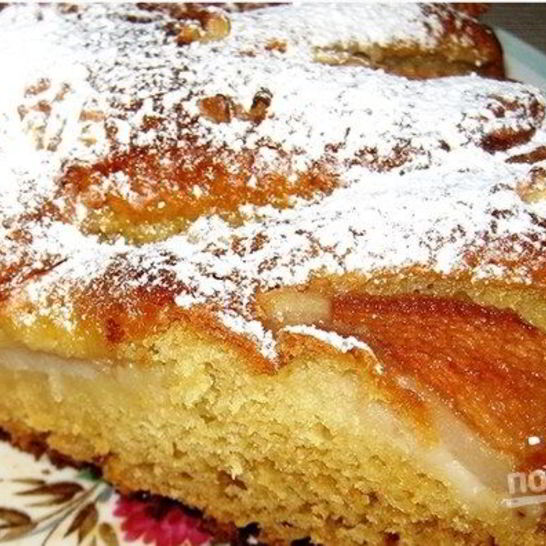 Рецепт выпечки с грушей