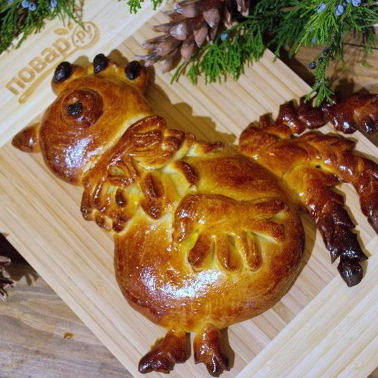 Рецепт выпечки в виде петуха