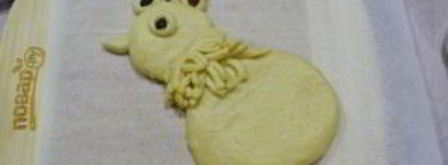 выпечка в виде петуха. Шаг 5