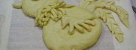 выпечка в виде петуха. Шаг 7