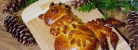 выпечка в виде петуха. Шаг 9