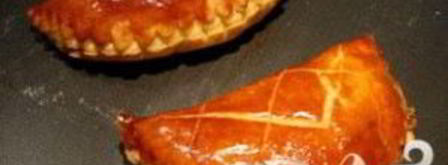 яблочные конвертики с миндалем и изюмом. Шаг 19