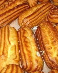 Домашние эклеры со сливочной начинкой