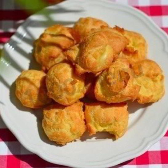 Рецепт профитролей несладких