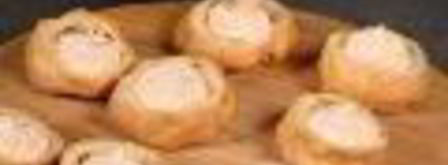 профитроли с лососем. Шаг 3