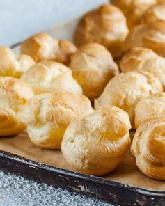 Профитроли с заварным кремом