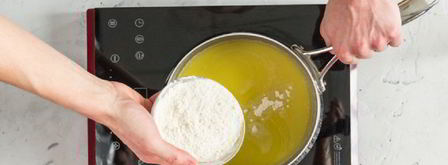 профитроли с заварным кремом. Шаг 2