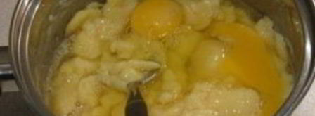 профитроли со сгущенкой. Шаг 2